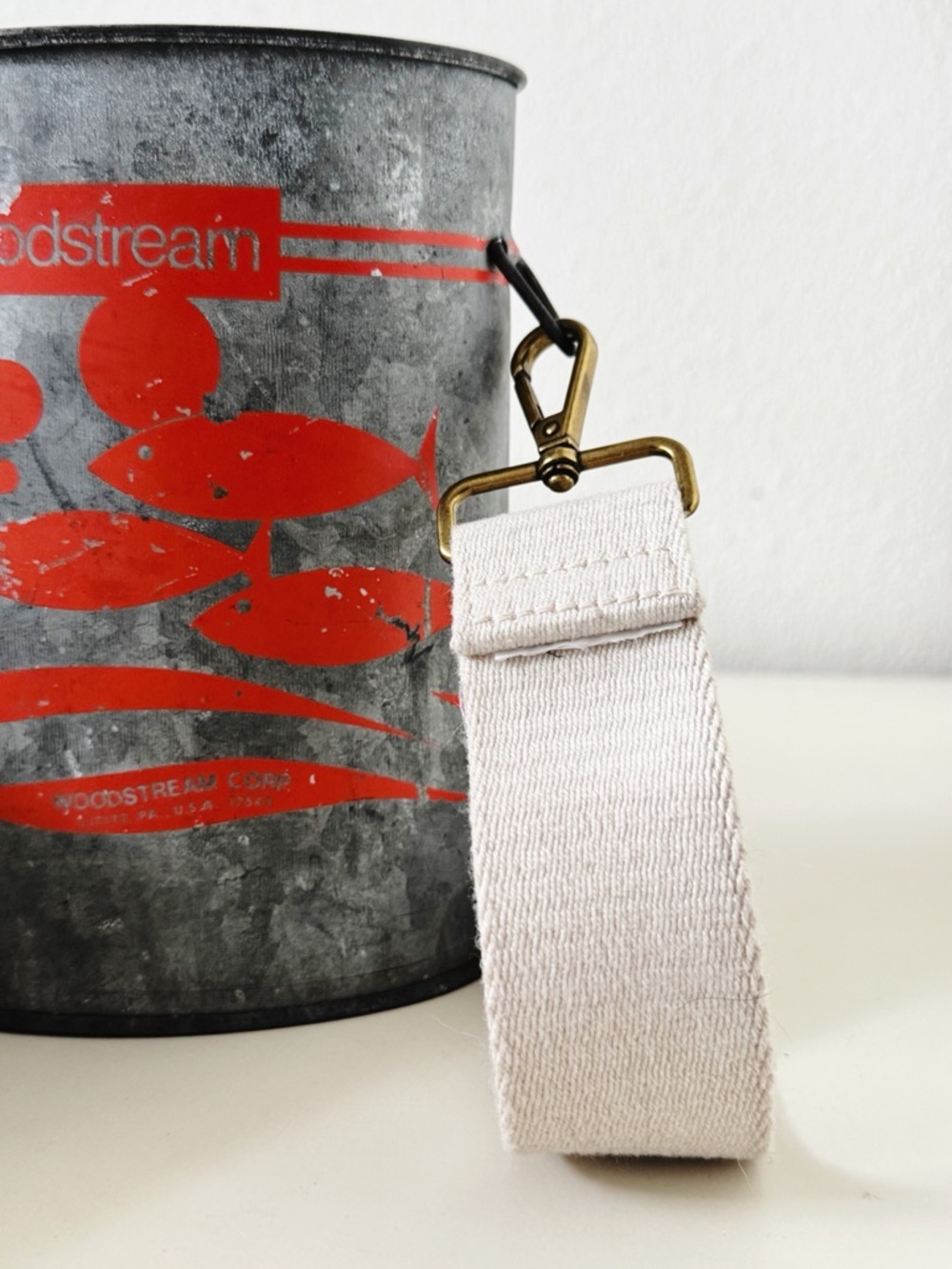 Vintage Old Pal Metal Wading Bait Can Crossbody / Circa 1950’s - 1960’s - Picture 5 of 6